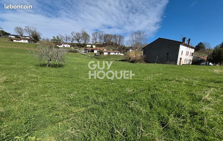 Terrain 870 m² CAMBO LES BAINS