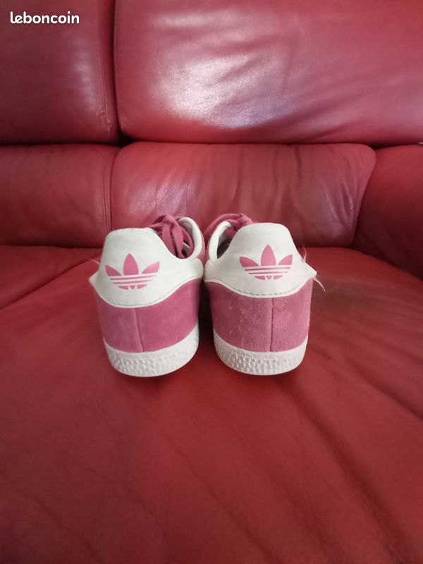 Baskets roses Gazelle pointure 35 (image 1)
