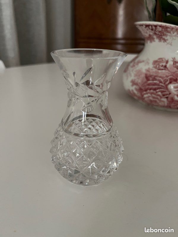 Vase galway crystal/ ht 11cm (image 2)