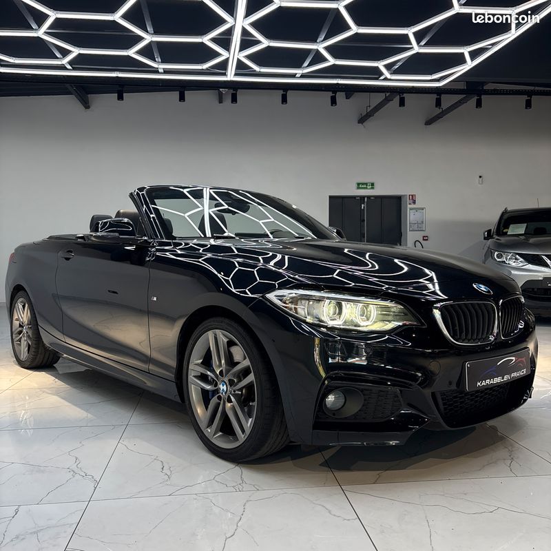 BMW 225d Cabriolet 2.0l 225ch Bi-Turbo Pack M Excellent Etat 46.016km (image 3)
