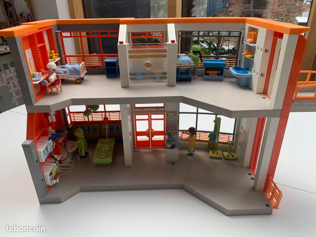 6657 Playmobil Hôpital pédiatrique aménagé 0116 - Playmobil - Achat