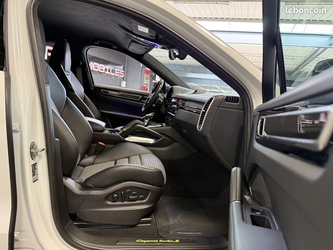 Porsche CAYENNE COUPE 4.0 V8 680CV TURBO S E-HYBRID BVA / ORIGINE FRANCE (LAURENT AUTO) (image 15)