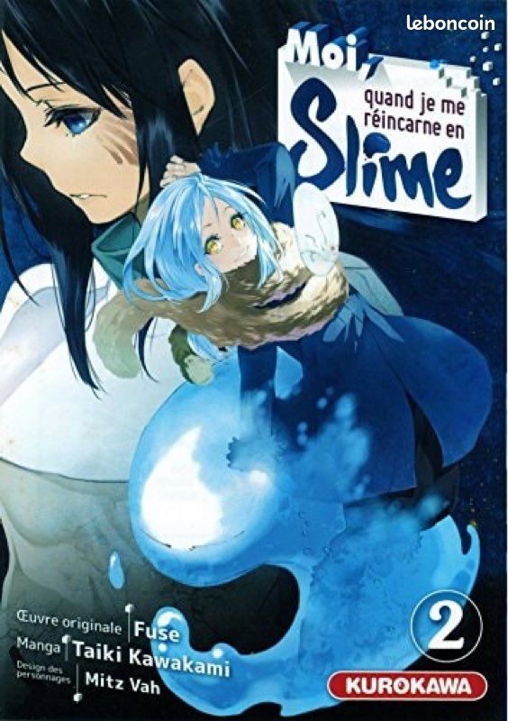 Manga « Moi, quand je me réincarne en slime » Tome 2 de Fuse, Taiki Karakami et Mitz Vah (image 1)