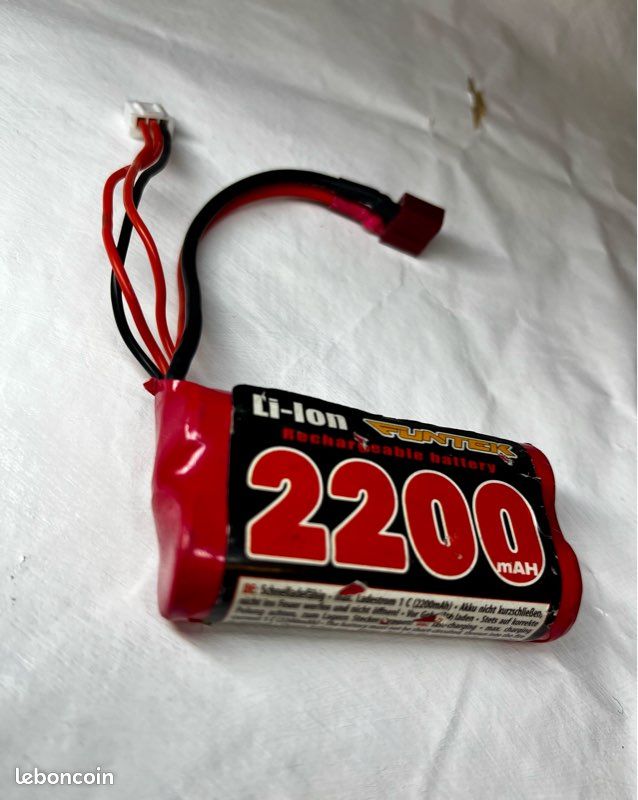 2 Batteries 2500 MAh Pour Voitures Funtek - Neuf, Emballage D'origine, Accumulation Haute Capacité