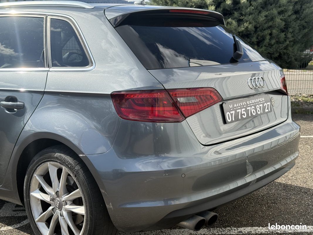 Audi A3 III 1.8 TFSI 180ch Ambition Luxe Quattro S-tronic 6 Garantie 6 Mois (image 16)