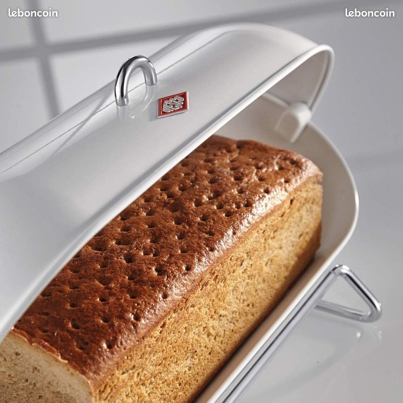 Boîte à pain Acier inoxydable Vintage Wesco Breadboy (image 1)