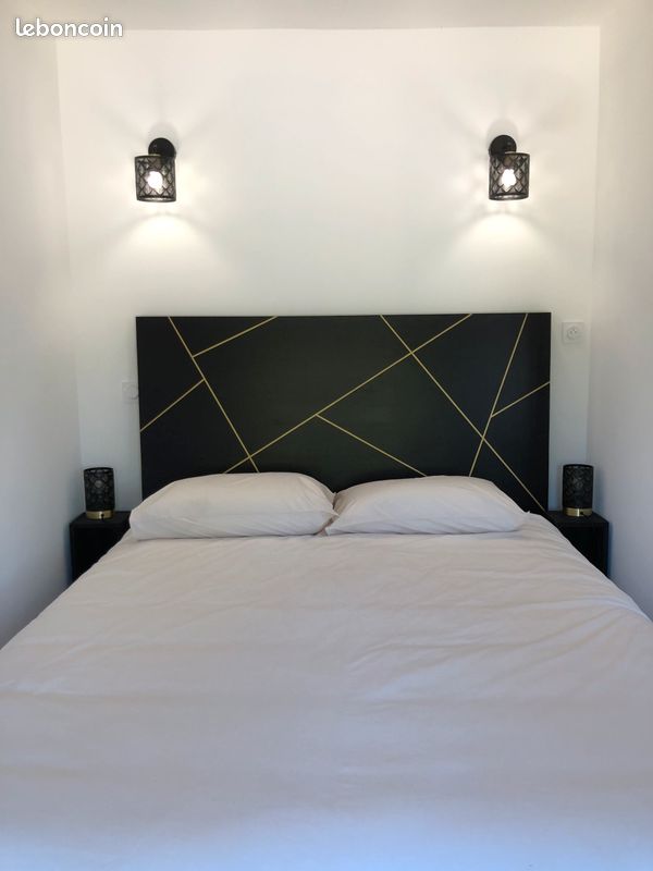 Gite 5 pers rénové, 1 chambre + 1 chambre en duplex, avec grande piscine partagée avec 2nd gîte et jardin en Provence (image 9)