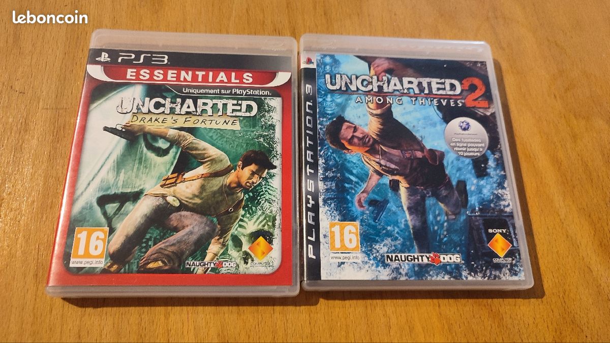 Uncharted 1 & 2 ps3 (image 1)