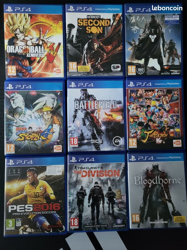 Jeux play 4 (image 1)