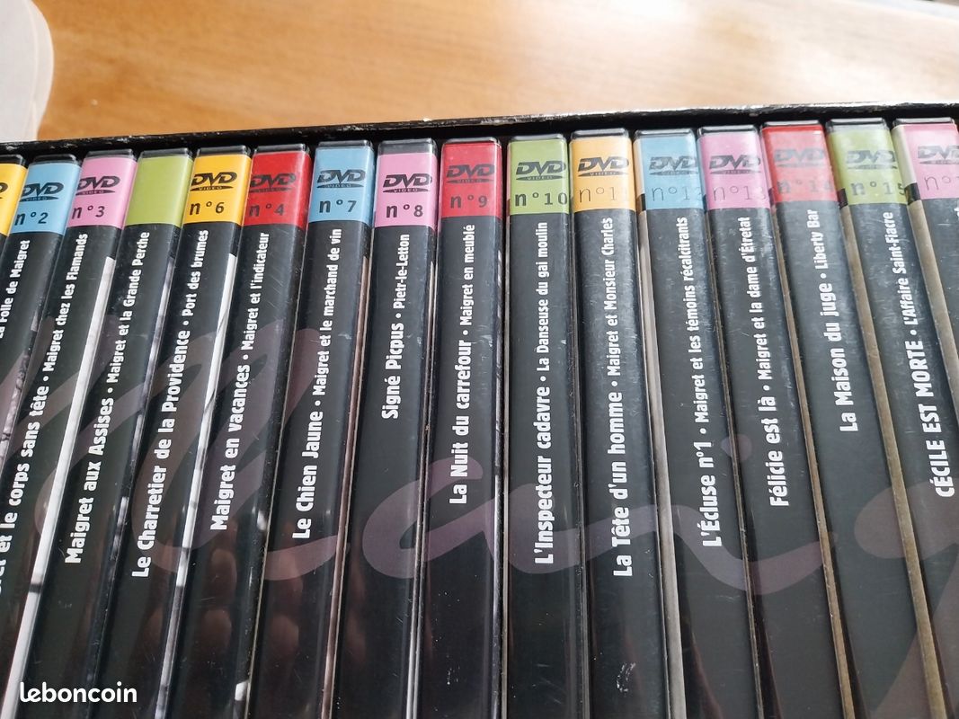 Coffret Maigret Jean Richard (image 3)