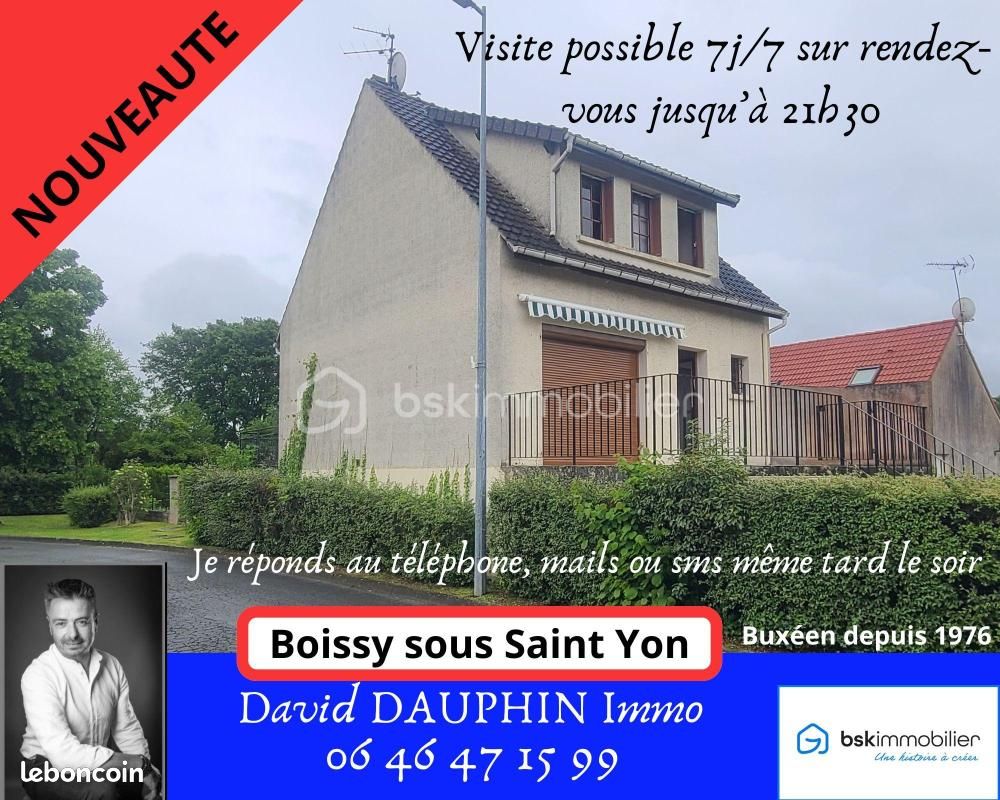 Maison 5 pièces 95 m² · à Boissy-sous-Saint-Yon · 95 m² · 271 000 €