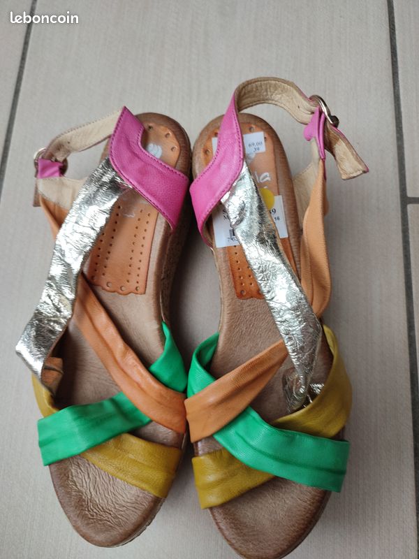 Sandales colorées Marila Chaussures