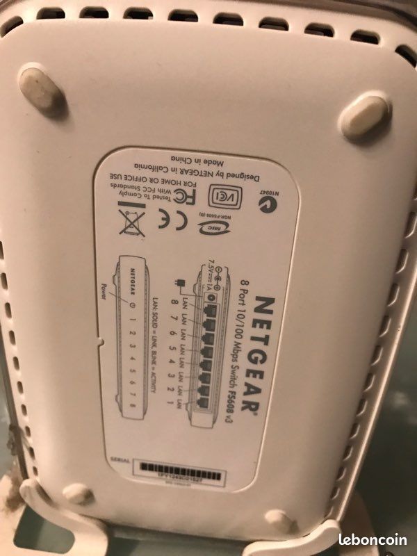 Netgear switch FD608 (image 3)