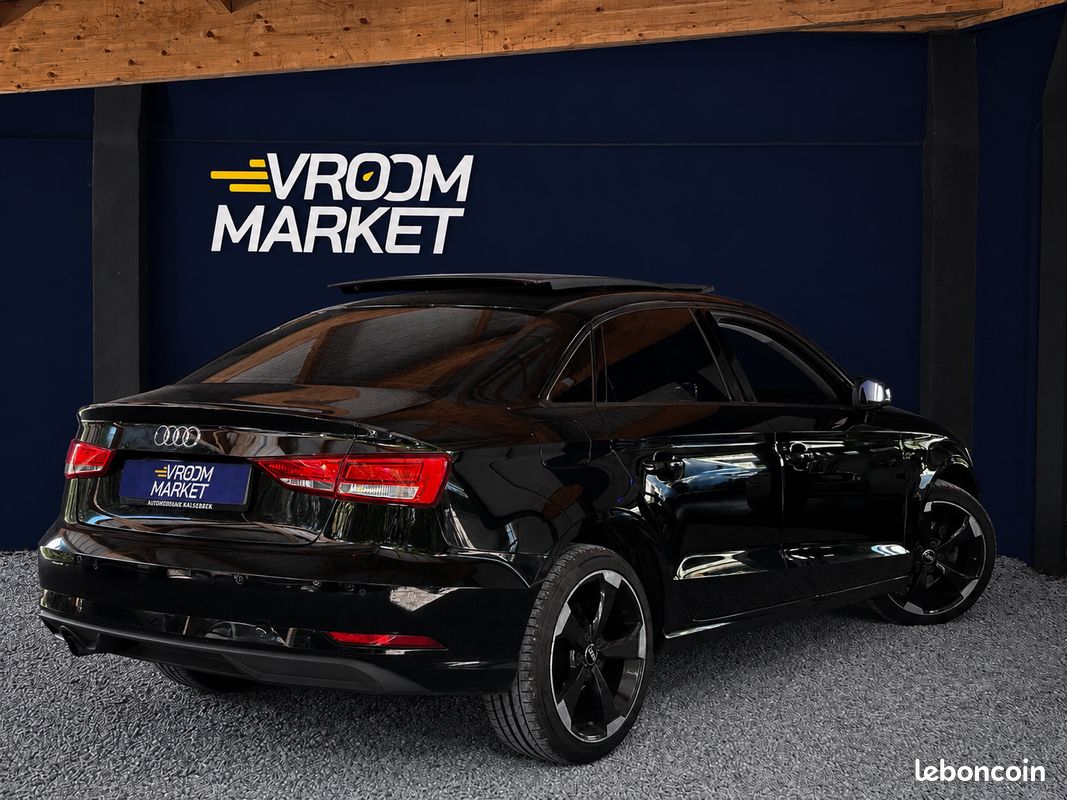 AUDI A3 Berline 1.0 115 cv Sport - 2017 - Régulateur de vitesse - Bluetooth - Toit ouvrant - LED (image 3)