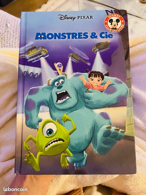 Club du livre Disney Monstres et Compagnie (image 1)