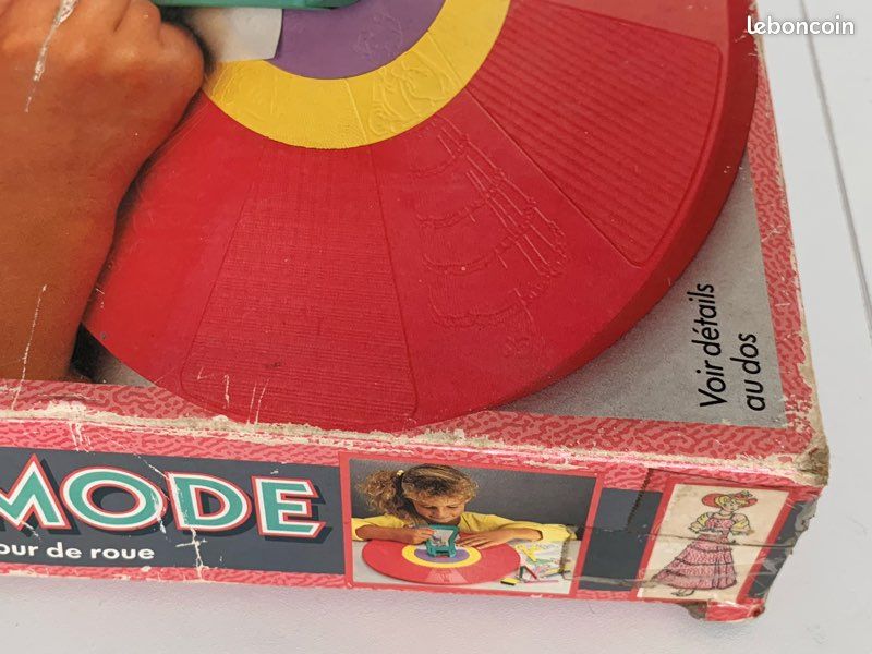 Jeu Vintage / Dessinons La Mode / Edition originale MB 1987