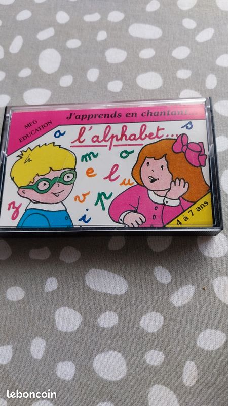 2 cassettes audio pour enfants j'apprends l'alphabet en chantant (image 3)
