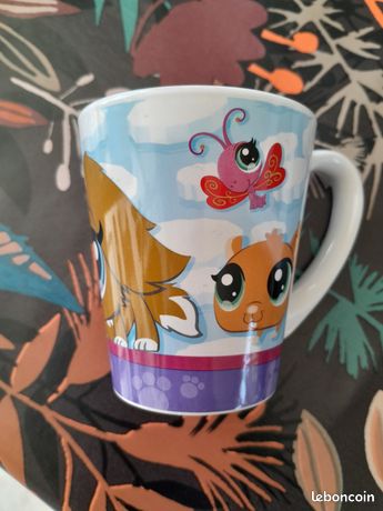 Ancien Mug LPS Littlest Petshop - Chien Heureux, Collection
