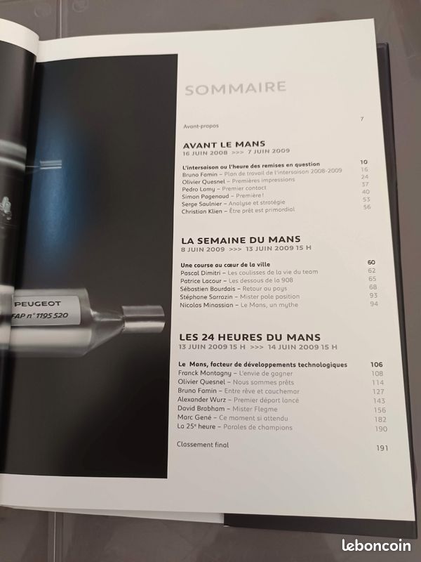 Livre La quête du mans (image 6)