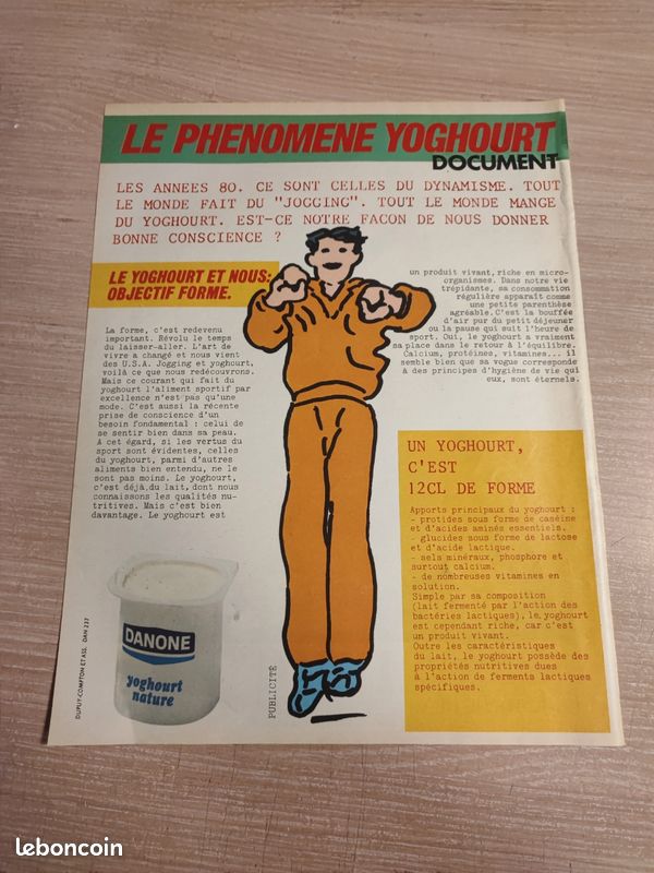 Affiche ancienne – Yoghourt Coopé – Galerie 1 2 3