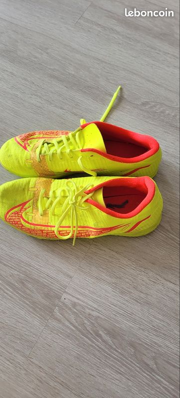 Nike Mercurial Vapor 14 Club IC Motivation Jaune Fluo/Rouge