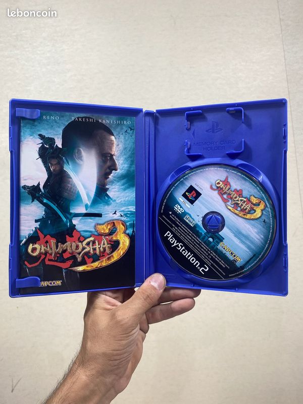 Jeu ONIMUSHA 3 Sur PlayStation 2 - Édition PAL Complète - Éditeur Capcom - Bon état