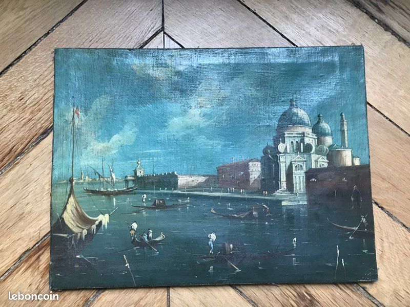 Tableaux Venise huile sur toile (image 1)