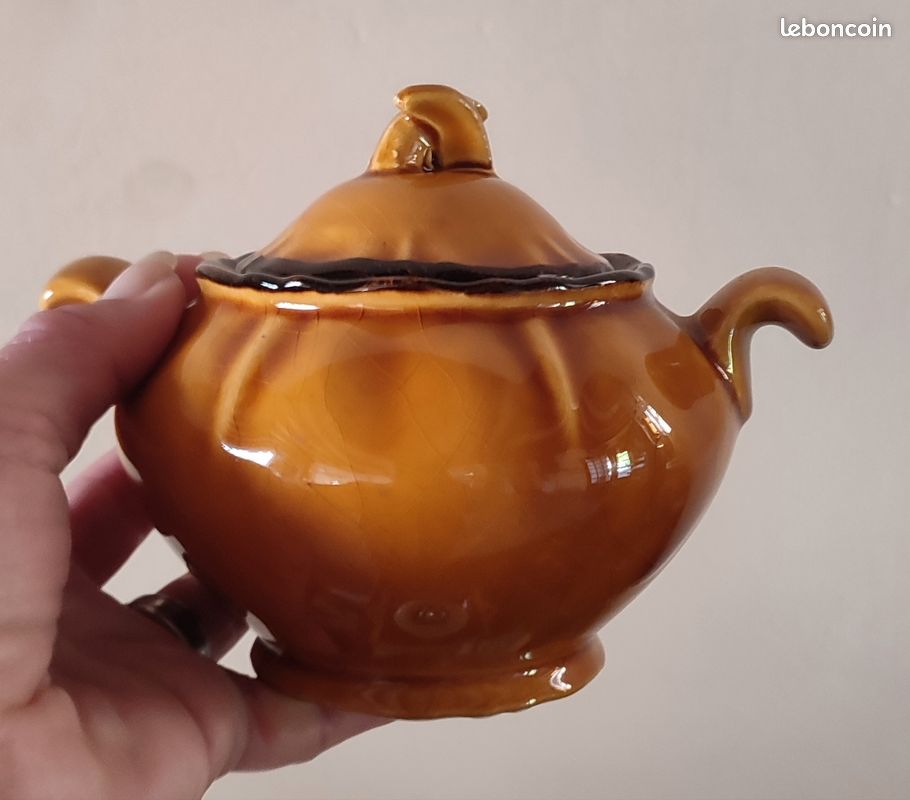 Petit pot Faïence Rusticana ADP France datant de 1970 (image 7)