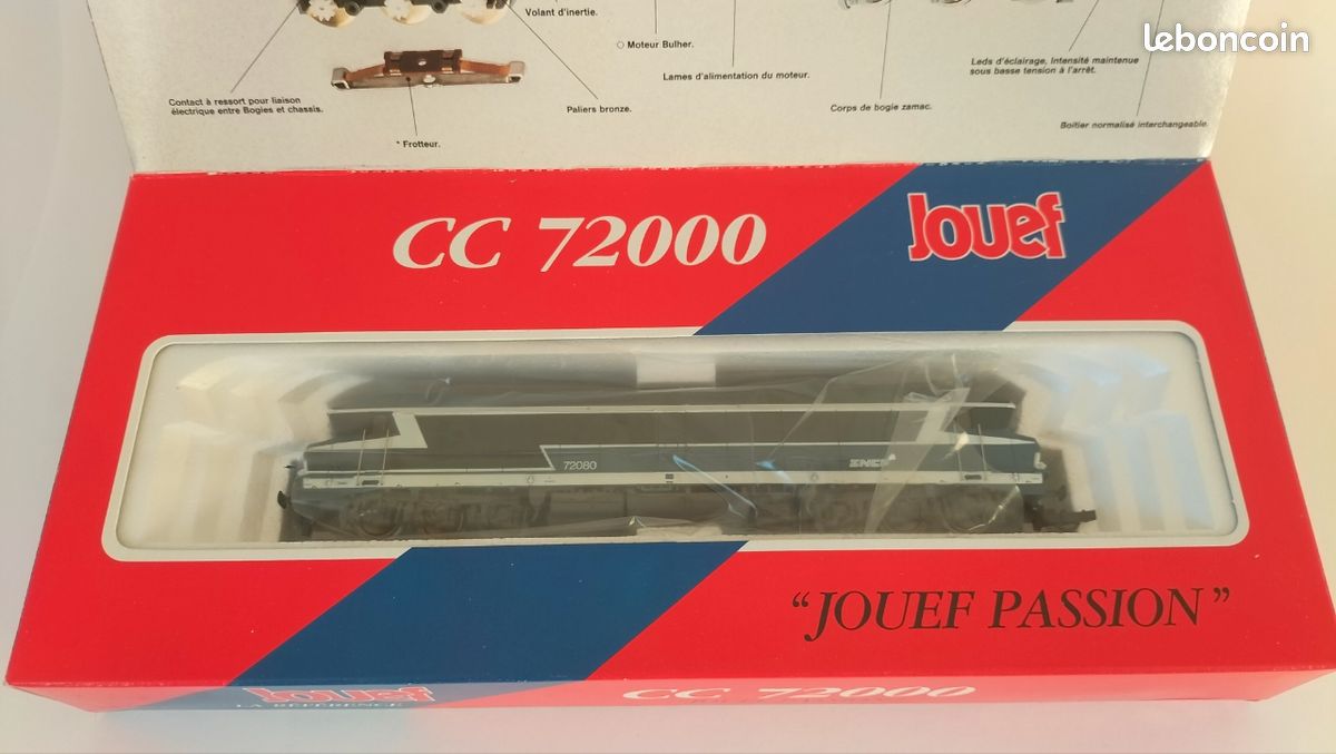 JOUEF CC 72000 HO Analogique réf 857300 - Modélisme