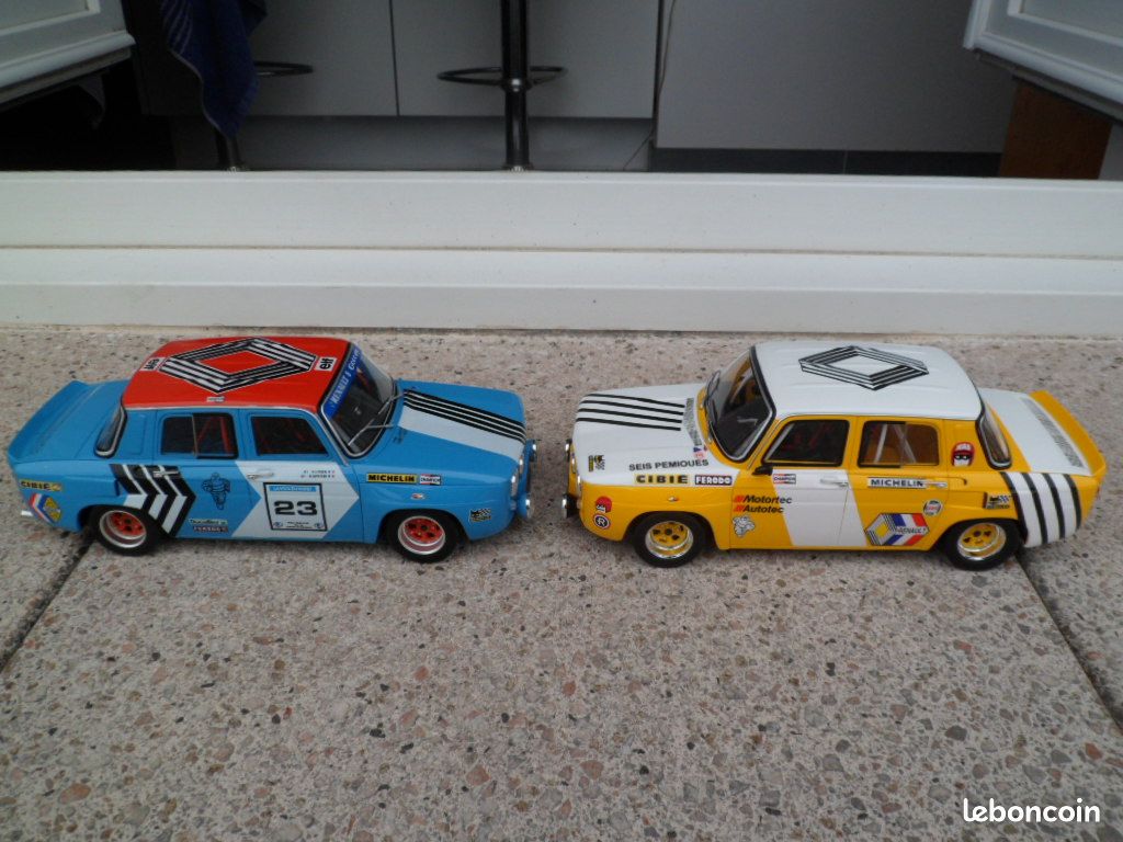 Renault 8 R8 Groupe F Rallye – Ottomobile, échelle 1/18, Miniature Collection