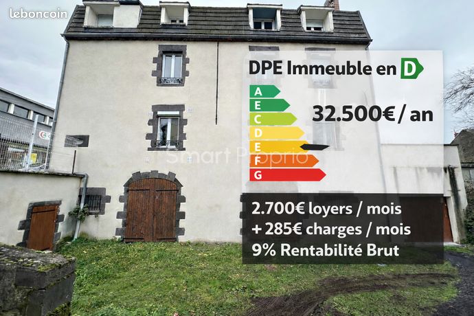 Immeuble 289 m² Manzat