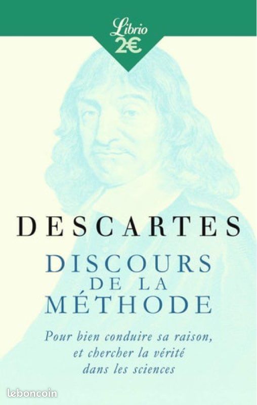 Descartes - Discours de la méthode (image 1)