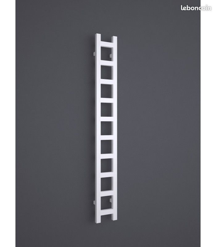 Radiateurs design large 20cm neufs Blanc ou Noir Eau chaude (image 3)