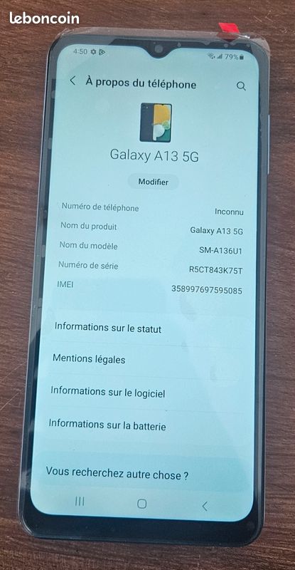 Samsung galaxy A13 5G (image 2)