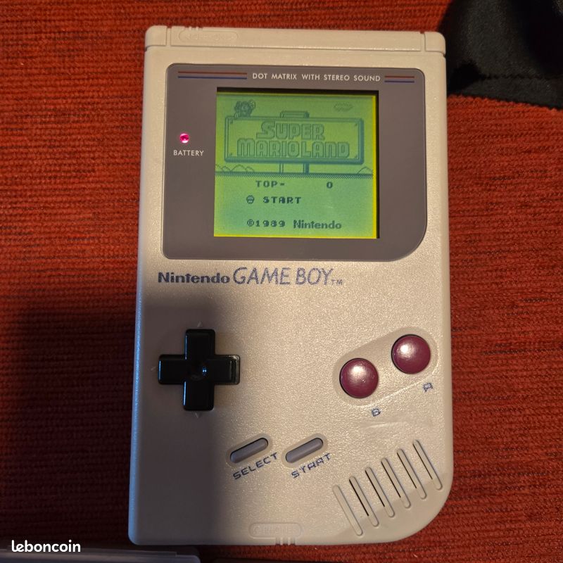 Lot Game Boy Fat + boîte ASCII + 5 jeux (image 2)