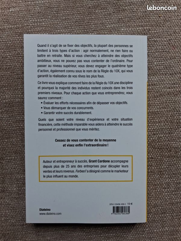 Livre La règle du x10 (image 2)