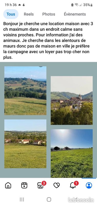 Maison 4 pièces 90 m² · à Maurs · 90 m² · 600 €/mois