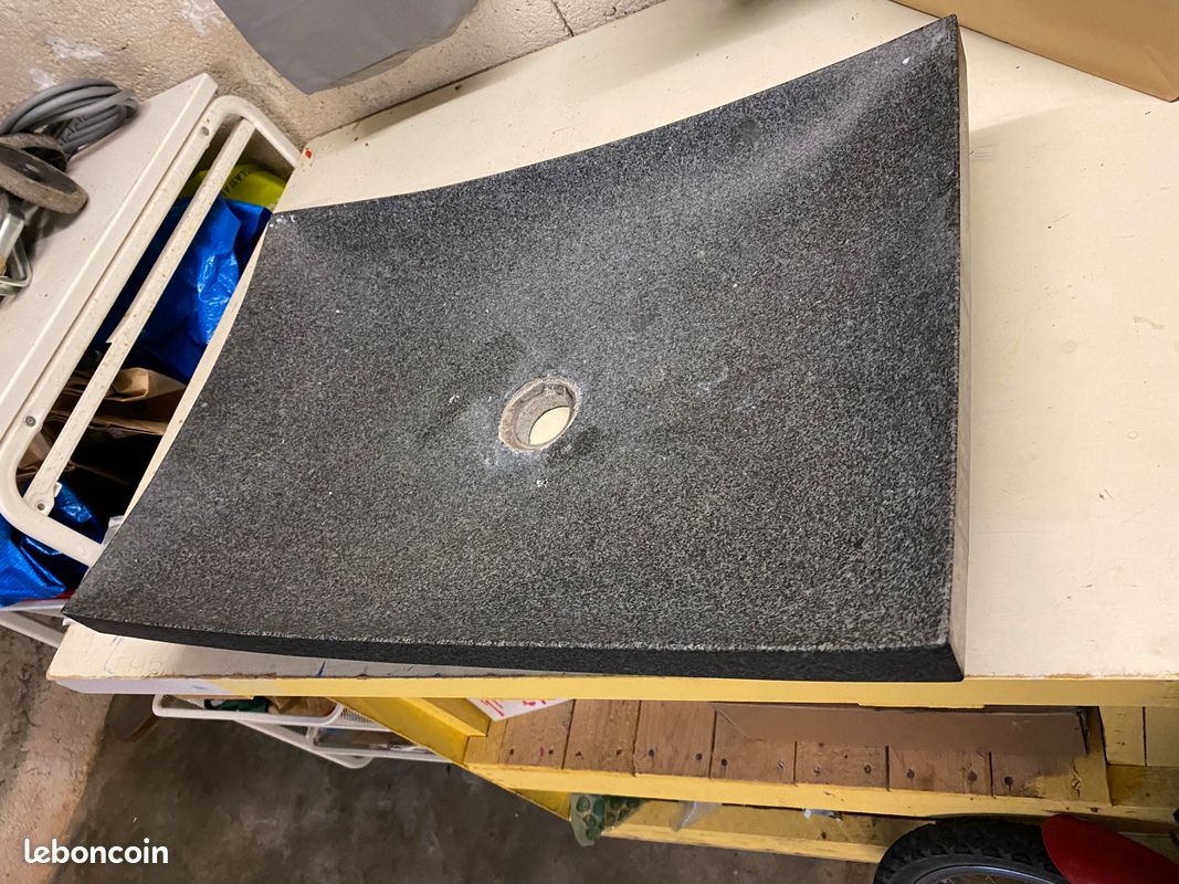 Vasque à poser - granite (image 1)