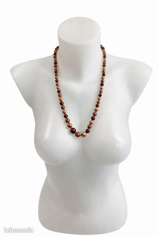 1 Pièce Collier De Perles Vintage De Style ançais ... - Shein