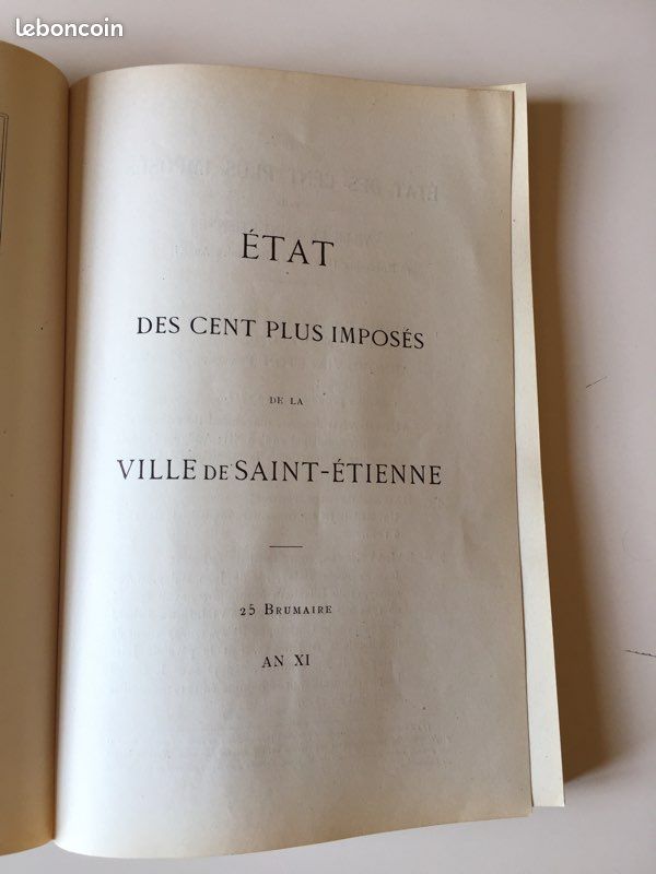 Annuaire de St Étienne et du Forez pour 1912 (image 2)