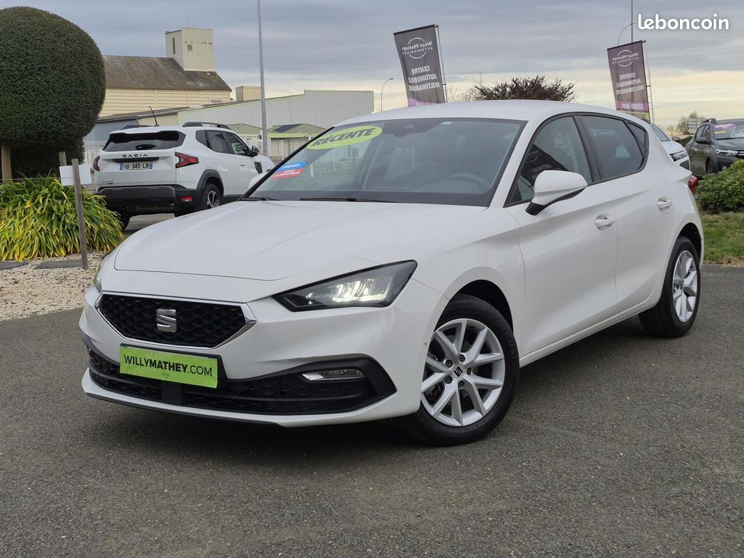 Seat leon 2.0 diesel 150 boite automatique camera de recul + radar av/arr + carplay + full led (image 2)