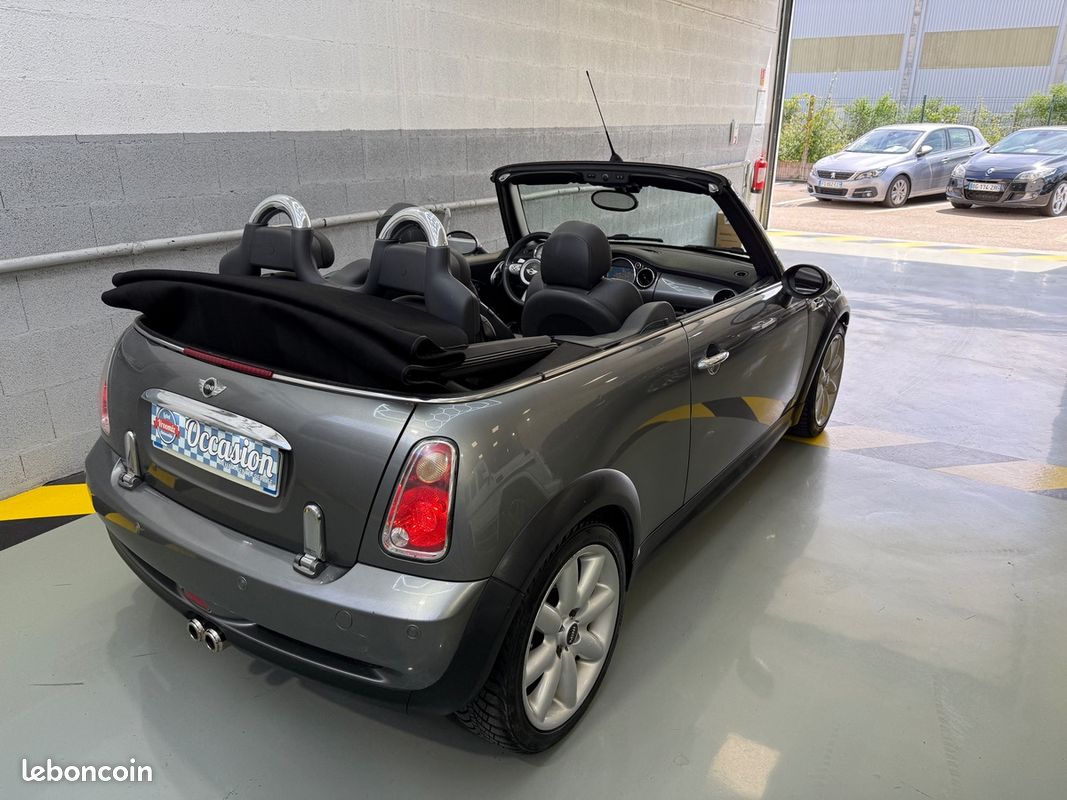 Mini Mini R52 CABRIOLET 1.6 - KOMPRESSOR COOPER S 170ch MOTEUR BMW GARANTIE (image 3)