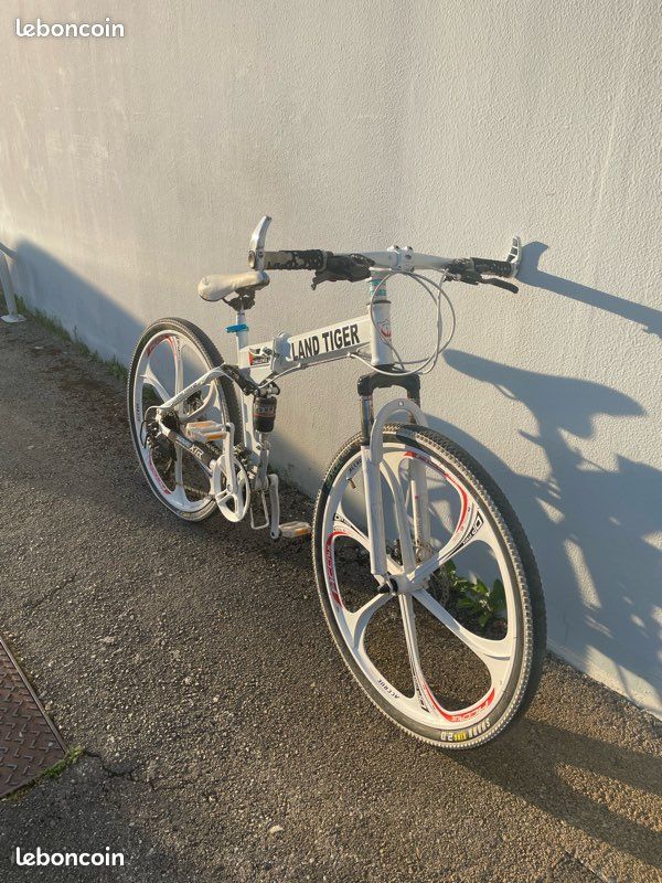 Vélo VTT pliant 26 pouces Adulte homme femme cadre alu tout