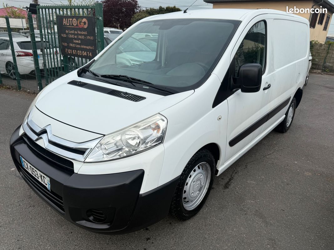 CITROEN JUMPY II (2) FOURGON TOLE 29 L1H1 HDI 125 FAP BUSINESS MOTRICITE RENFORCE 7900 TTC TVA RECUPERABLE PAYEZ EN 4x 10x 12x 24x 36x (image 1)
