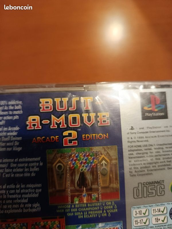 Bust A Move 2 neuf scellé Playstation 1 - Jeux vidéo