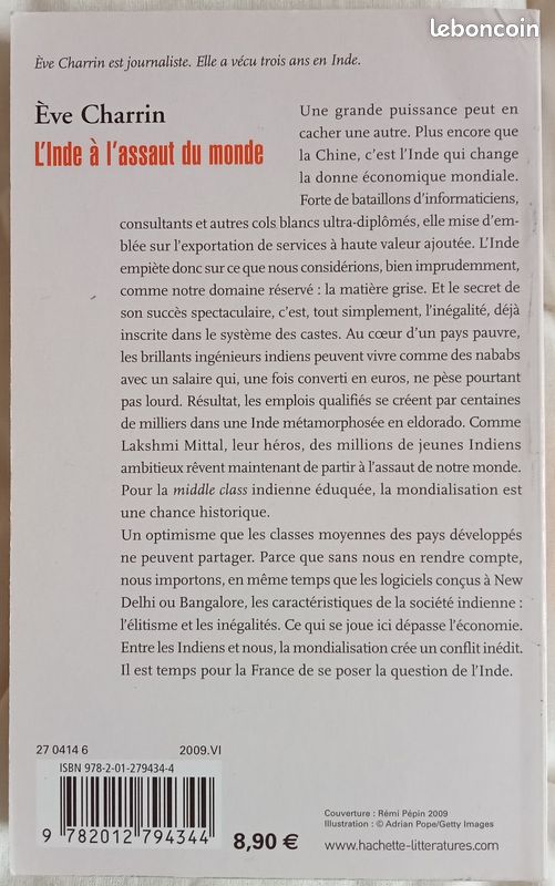 Lot 2 livres "Le Défi Indien" & "L'Inde à l'assaut du Monde" (image 7)