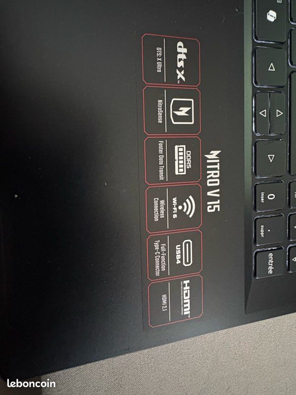 Pc portable acer Nitro V15 (image 2)