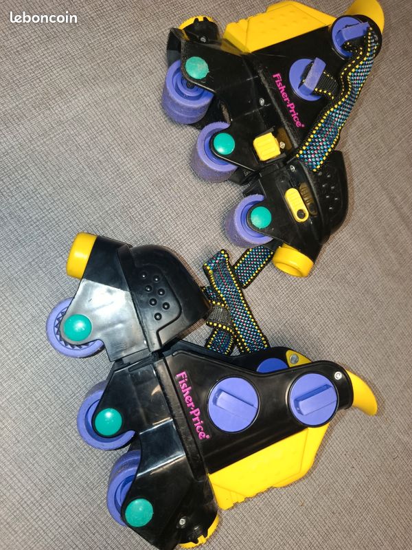 Rollers patins à roulette Fisher-Price réglables Sport Plein air