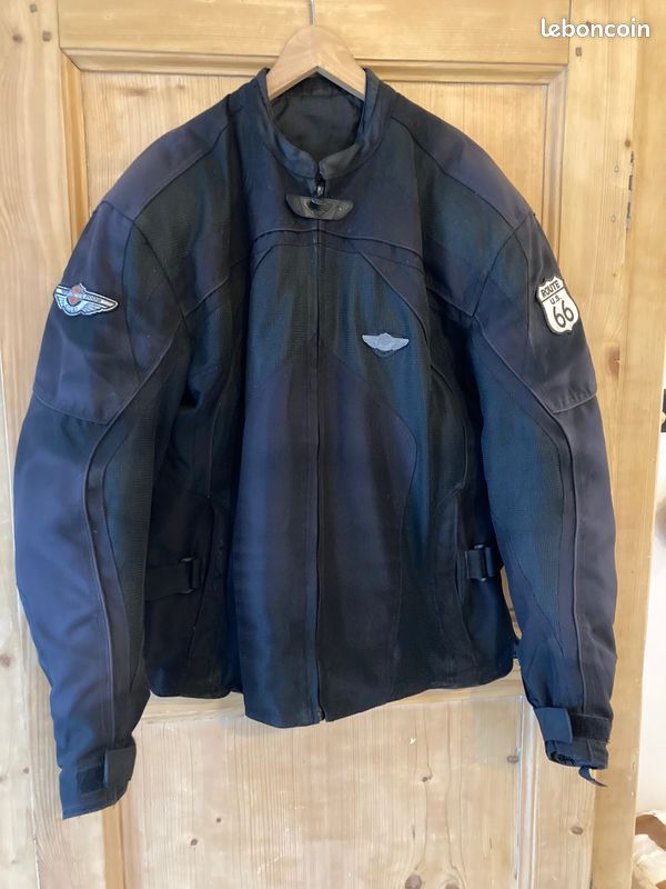 BLOUSON MOTO ETE HIVER VINTAGE Style HARLEY DAVIDSON (image 2)