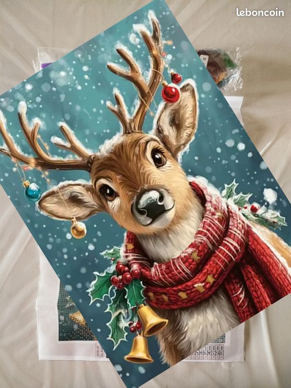 MOMAKA 5D Diamond Painting Kits Sapin De Noël, Diamant Peinture Kits